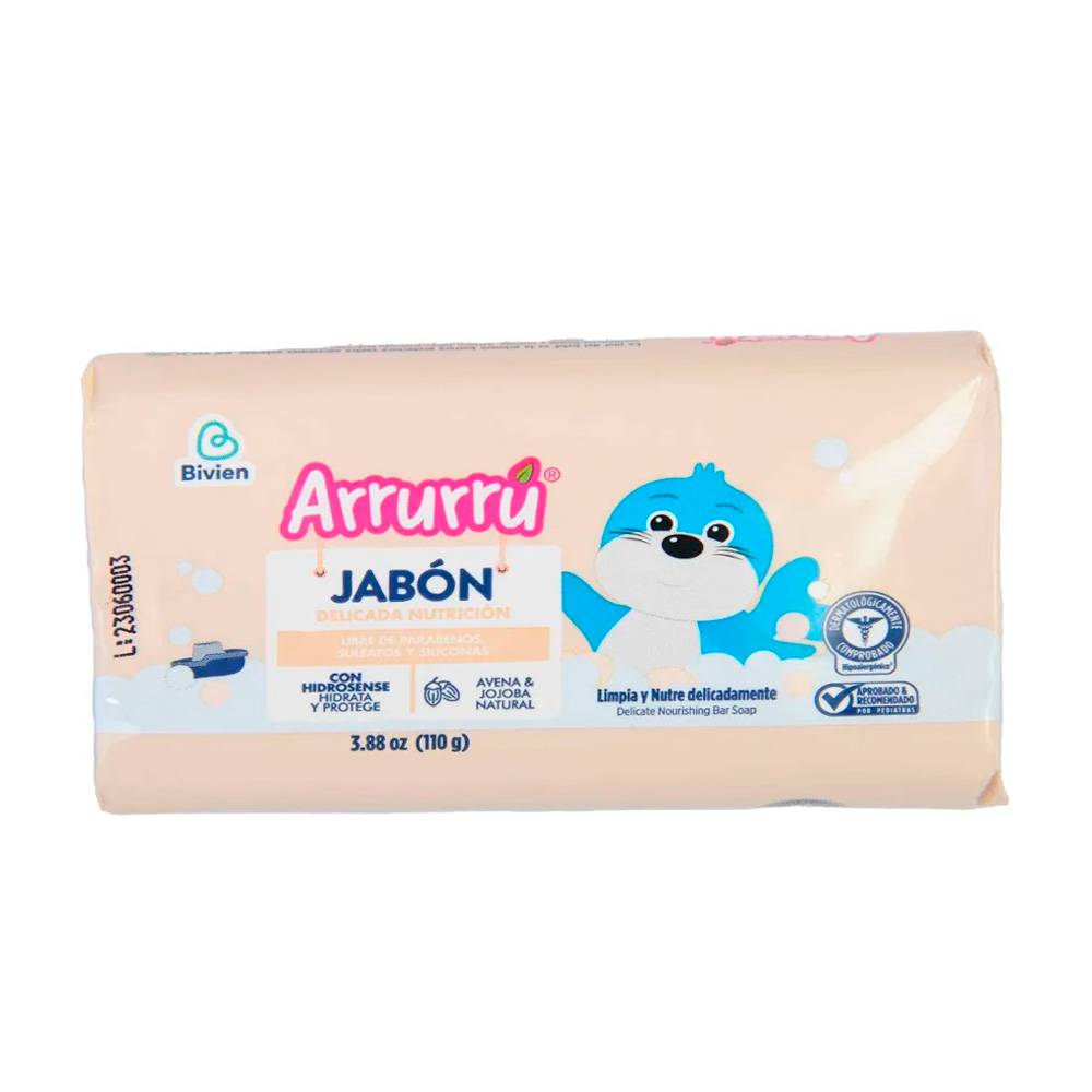 Jabon Liquido Arrurru Delicada Nutricion 110 Gr