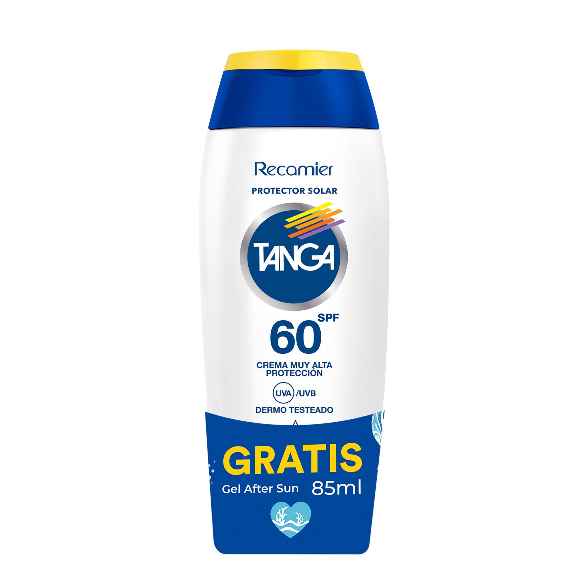 Bloqueador Tanga Crema Spf60 130  mL+ Gel After 85 mL Oferta