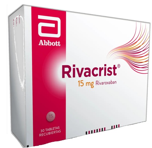 Rivacrist Rivaroxaban 15 Mg Tabletas Recubiertos