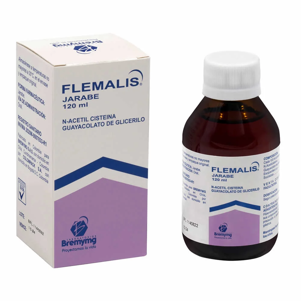 N-Acetilcisteina + Guayacolato 2%