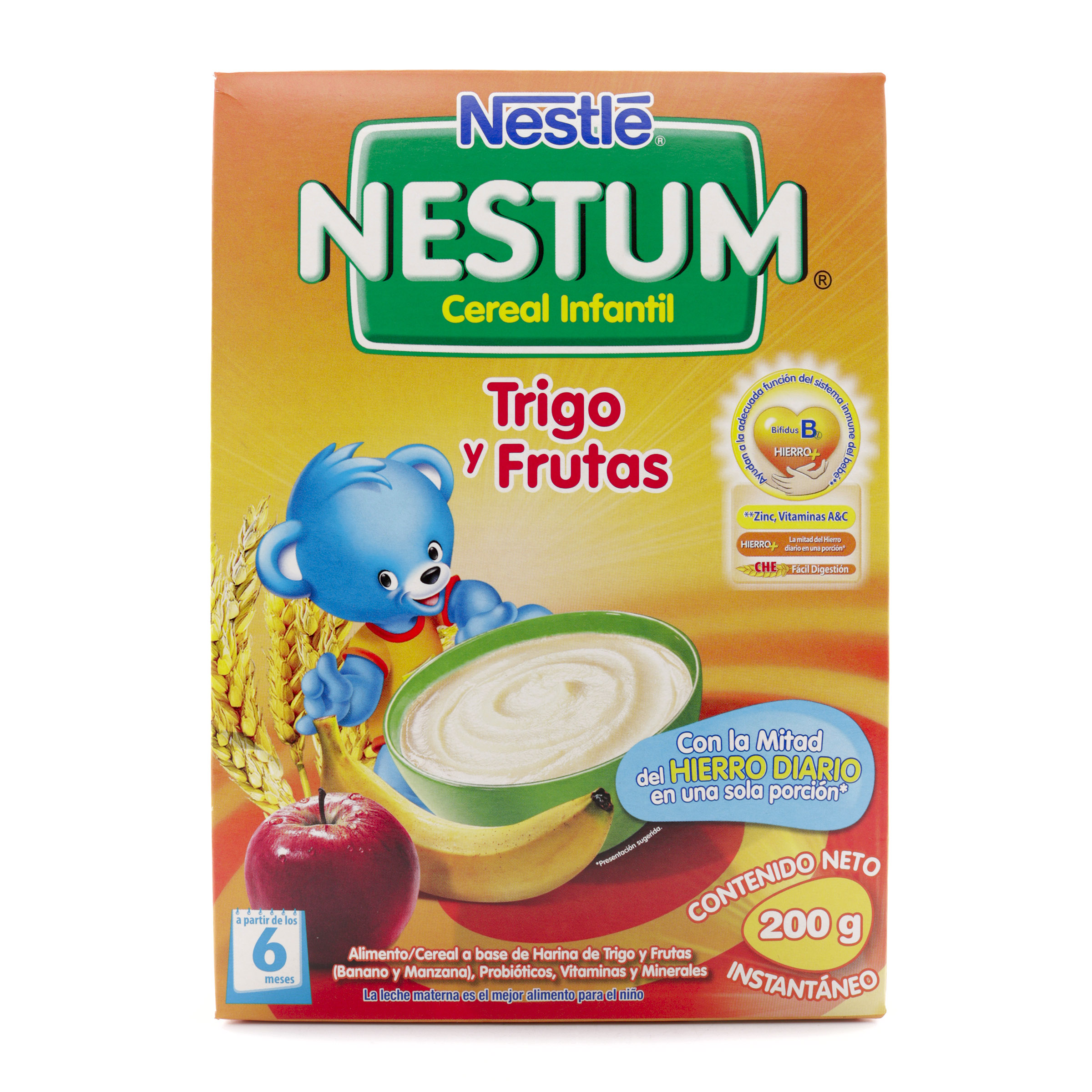 NESTUM TRIGO Y FRUTAS 200 GR