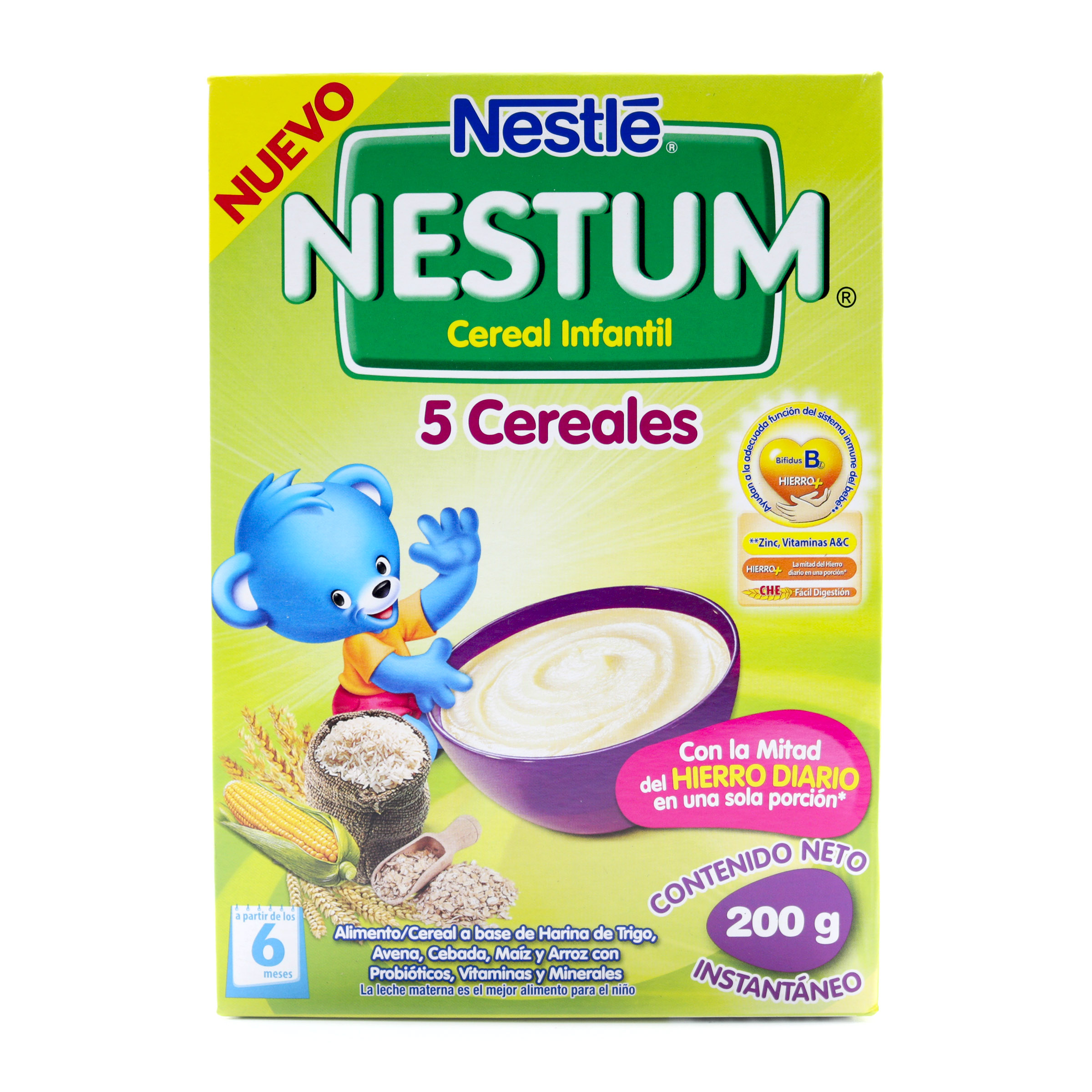 NESTUM 5 CEREALES 200 GR