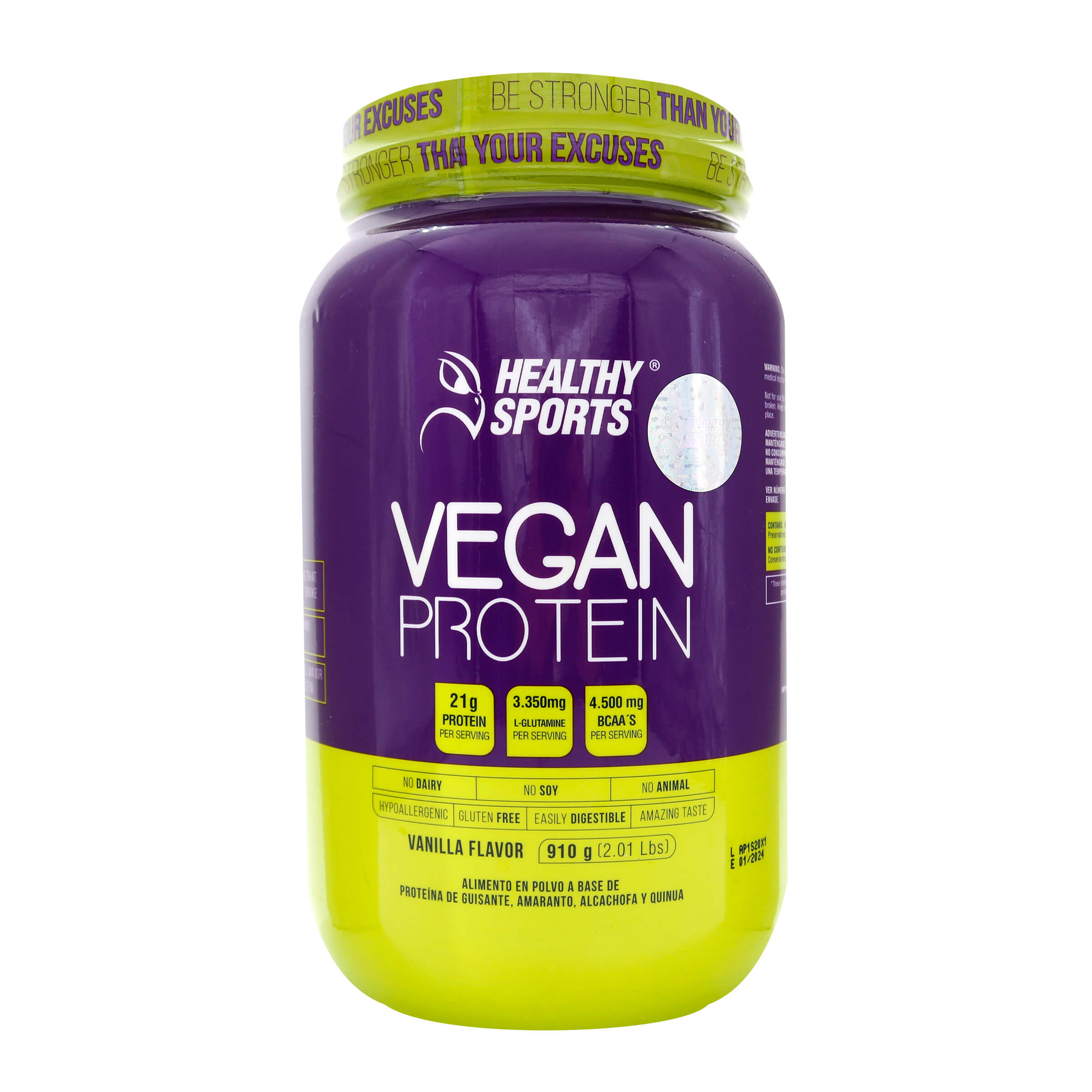 VEGAN PROTEIN VAINILLA 910 GR