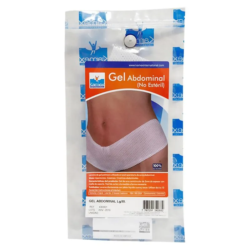 Gel Abdominal Talla L / Xl Plus Kamex