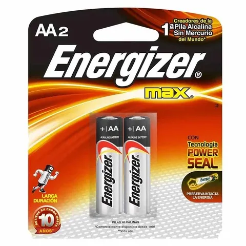 PILA ENERGIZER MAX ALKALINA AA 2 UNI