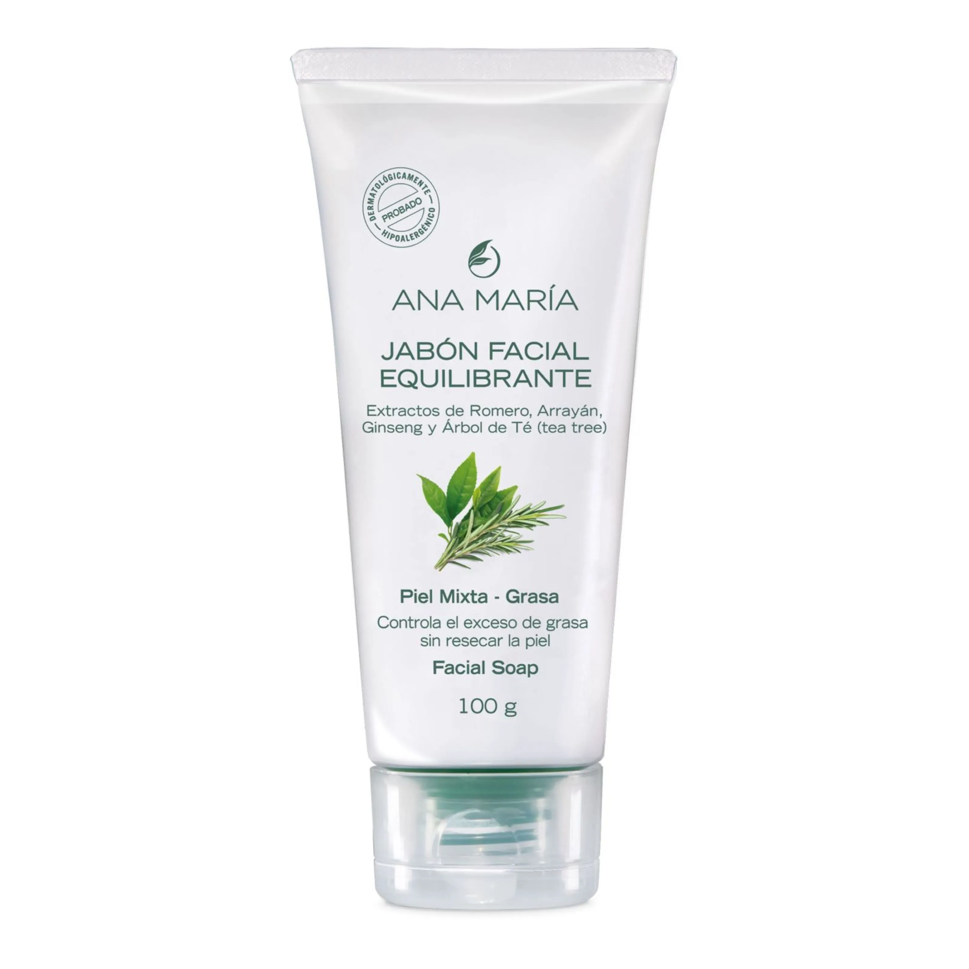 Jabón Facial Líquido Ana María Piel Grasa/Mixta