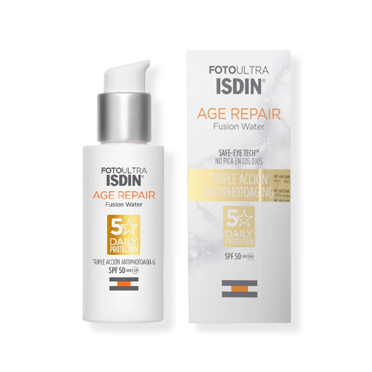 Fotoprotector Facial Isdin Fusion Water Magic Repair Spf