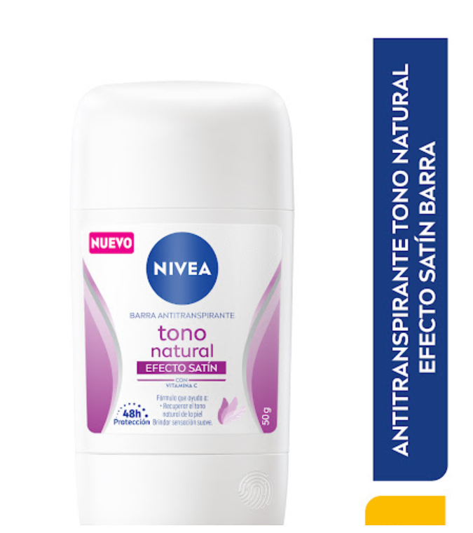 DESODORANTE NIVEA BARRA ACLA SATIN 50 GR MUJER