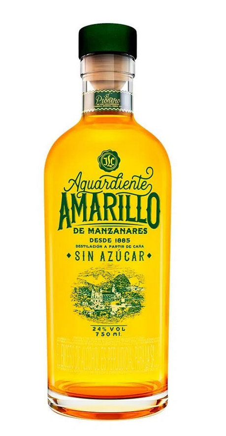 AGUARDIENTE AMARILLO DE MANZANARES 750 ML