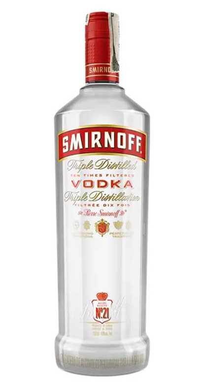 SMIRNOFF VODKA RED 700 ML