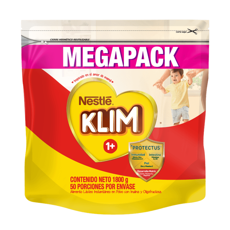 Leche Klim 1 + Bolsa 1800 Gr Megapack