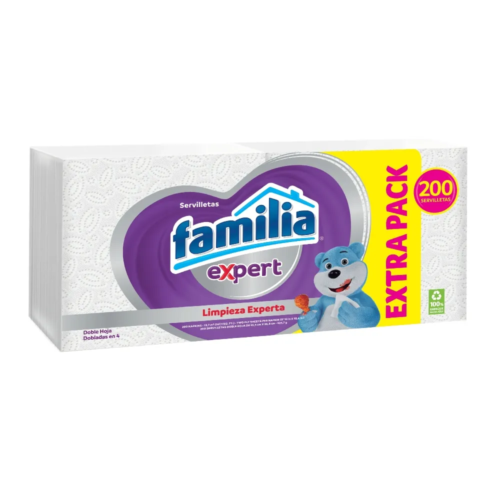SERVILLETAS FLIA ALCOCHAMAX NORMAL 100 UNI