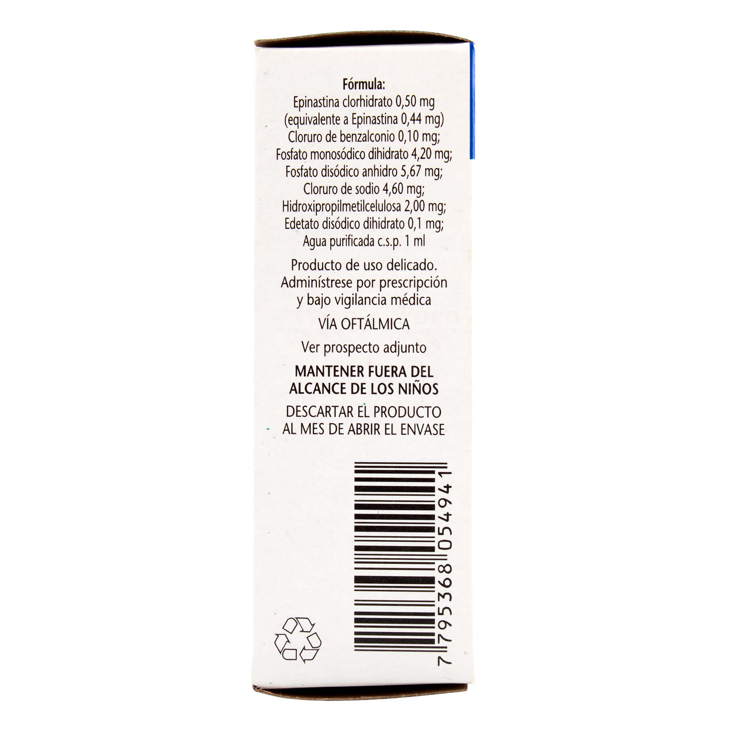 ATERGIT 05% OFTALMICA 5 ML