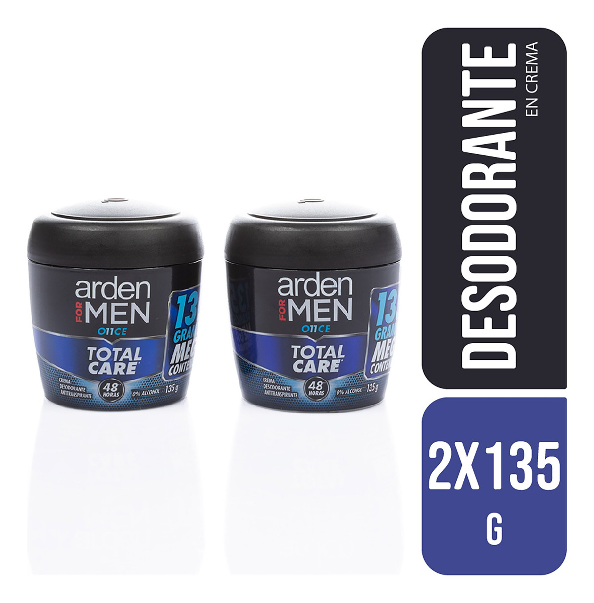 DESODORANTE  ARDEN FOR MEN 11 CREMA135 GR  2X1