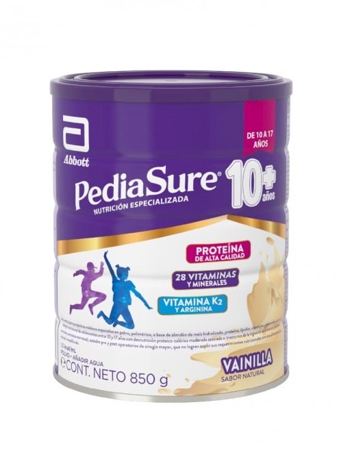 Pediasure 10+ Sabor Vainilla Lata X 850 Gr
