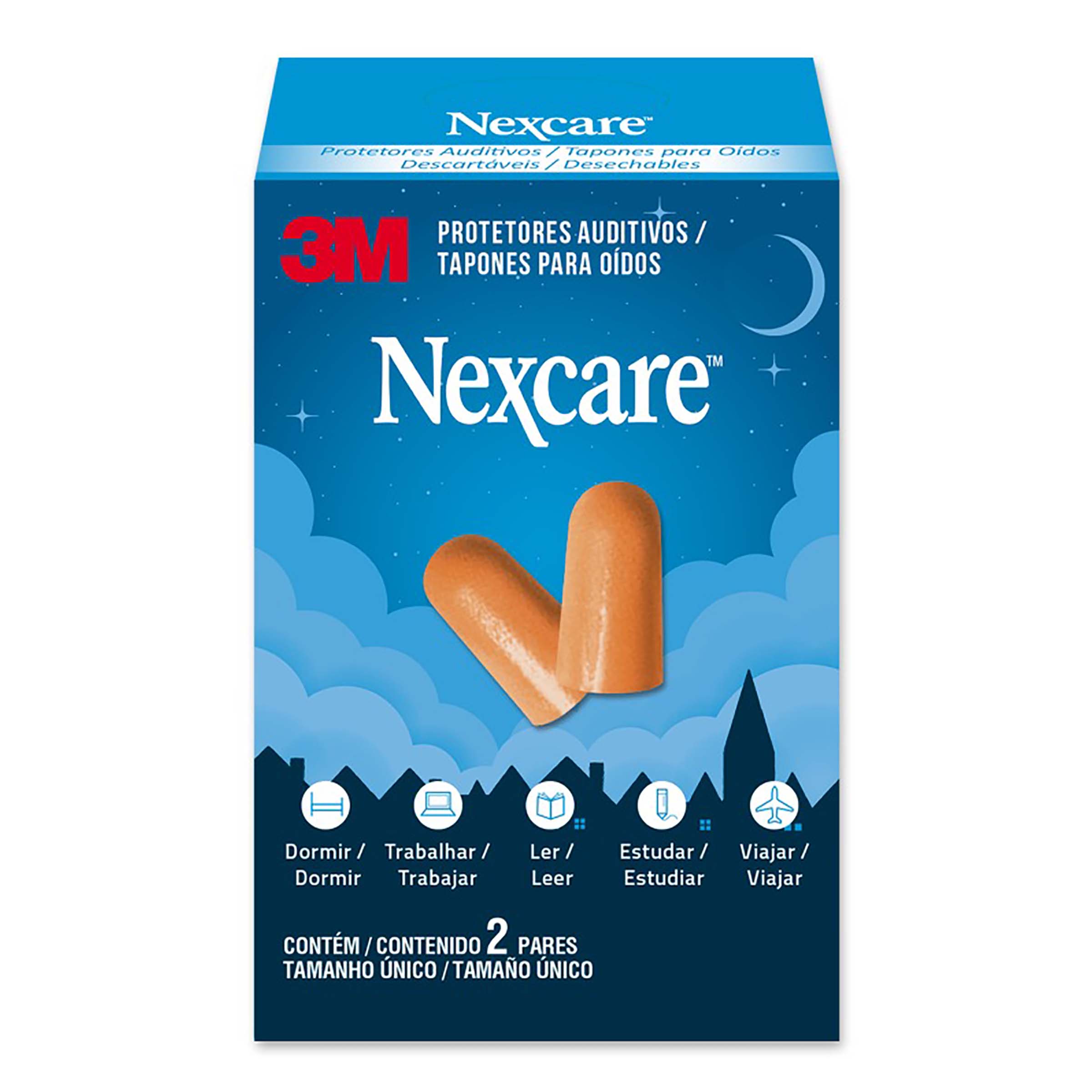 Protector Auditivo Desechables  Nexcare 3M