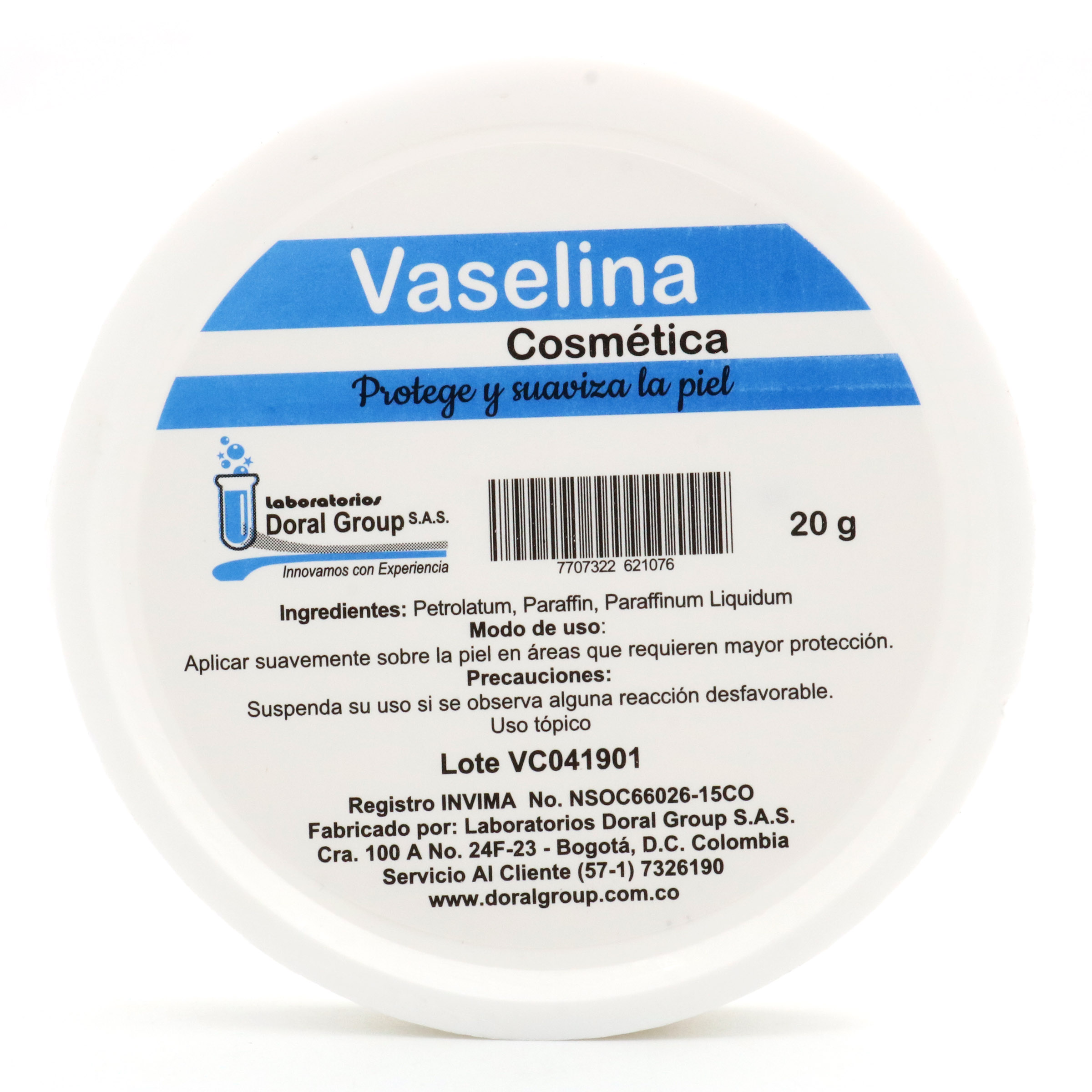 Vaselina Doral Cosmetico 20 Gr