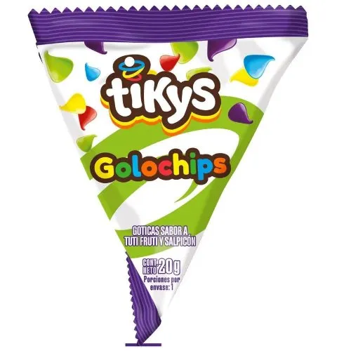 Chocolatina Tikys Golochips 20 Gr