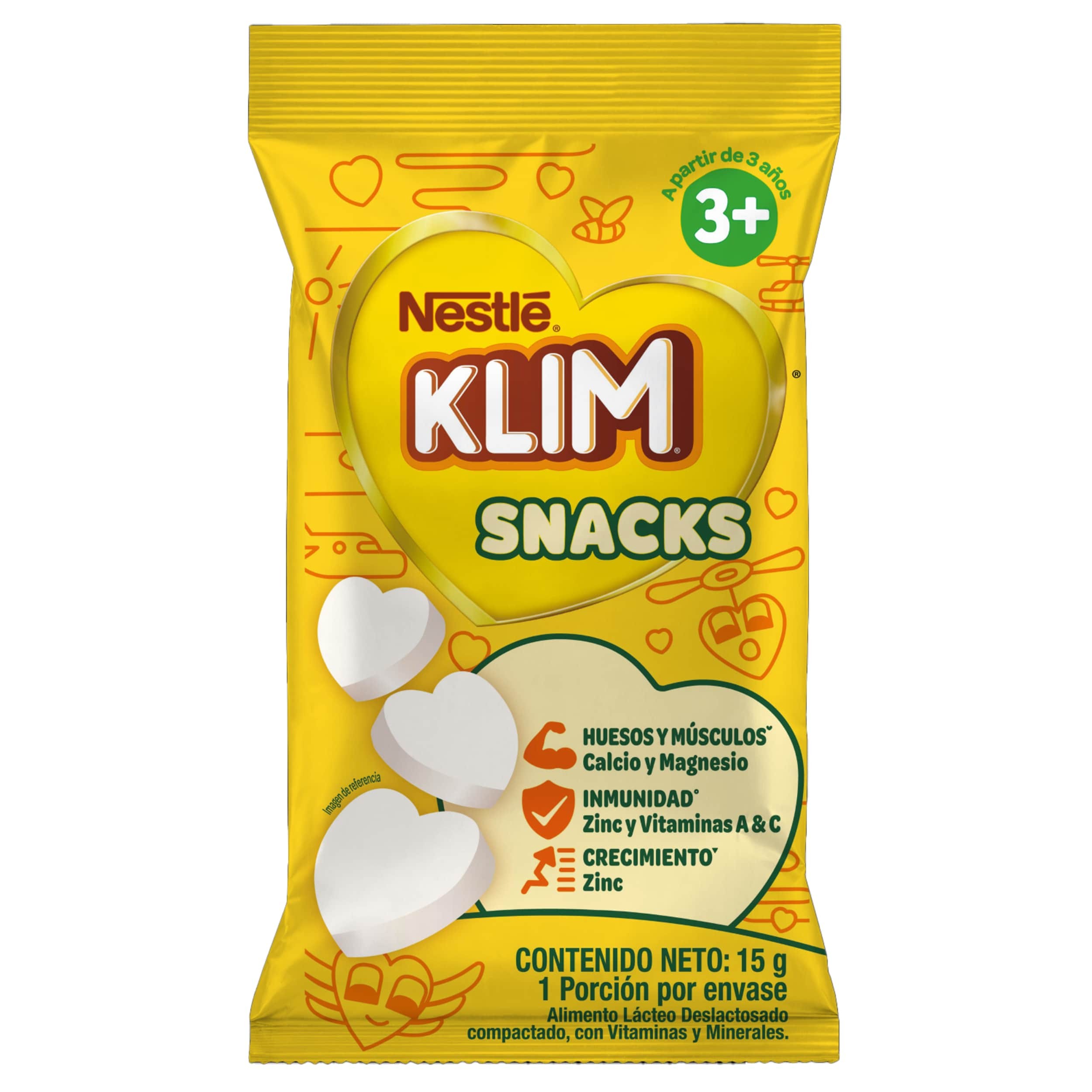  Klim Snacks 3+ 15 Gr Sobres