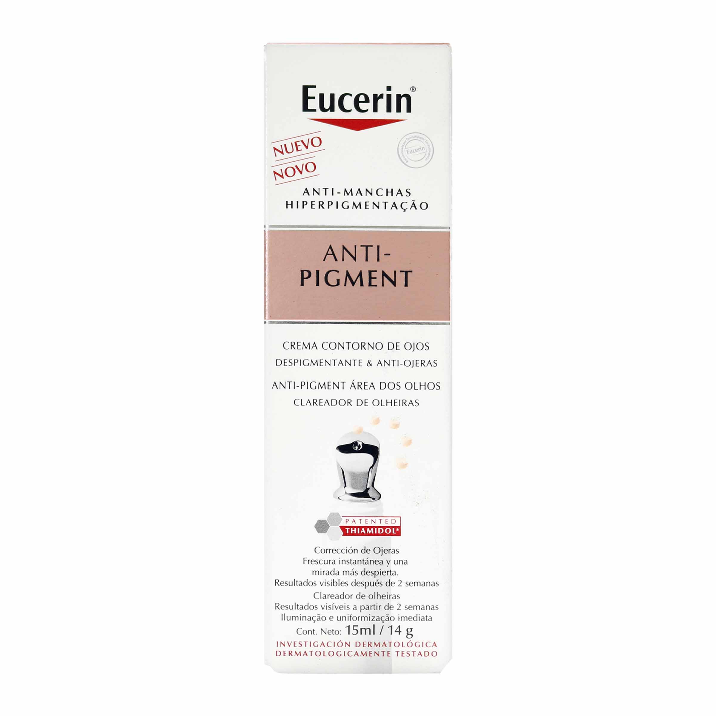 Eucerin Crema Contorno Ojo Anti-Pigment 15 mL