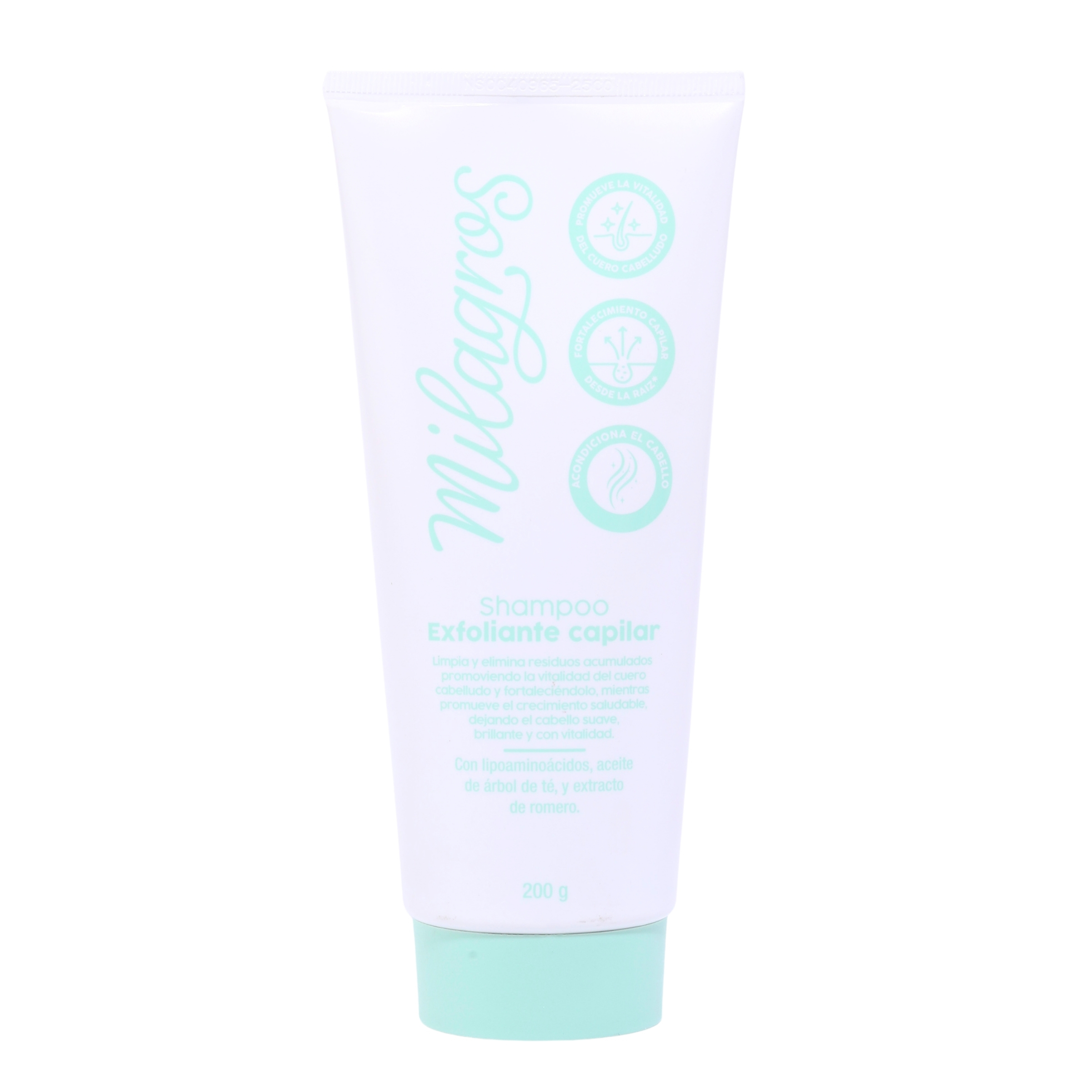 Shampoo Exfoliante Milagros Arbol De Te Y Romero