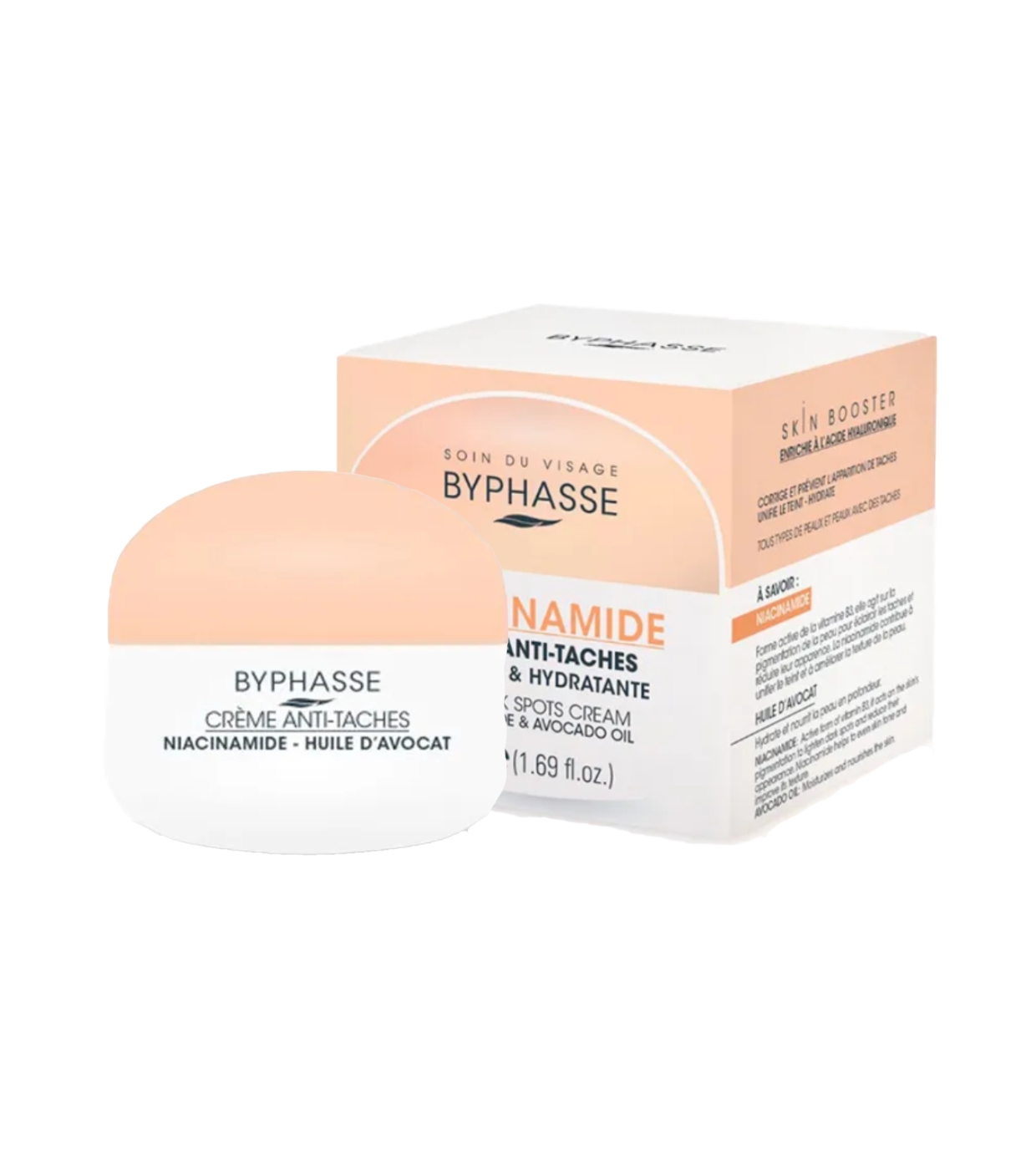 Crema Antimanchas Byphasse Niacinamida