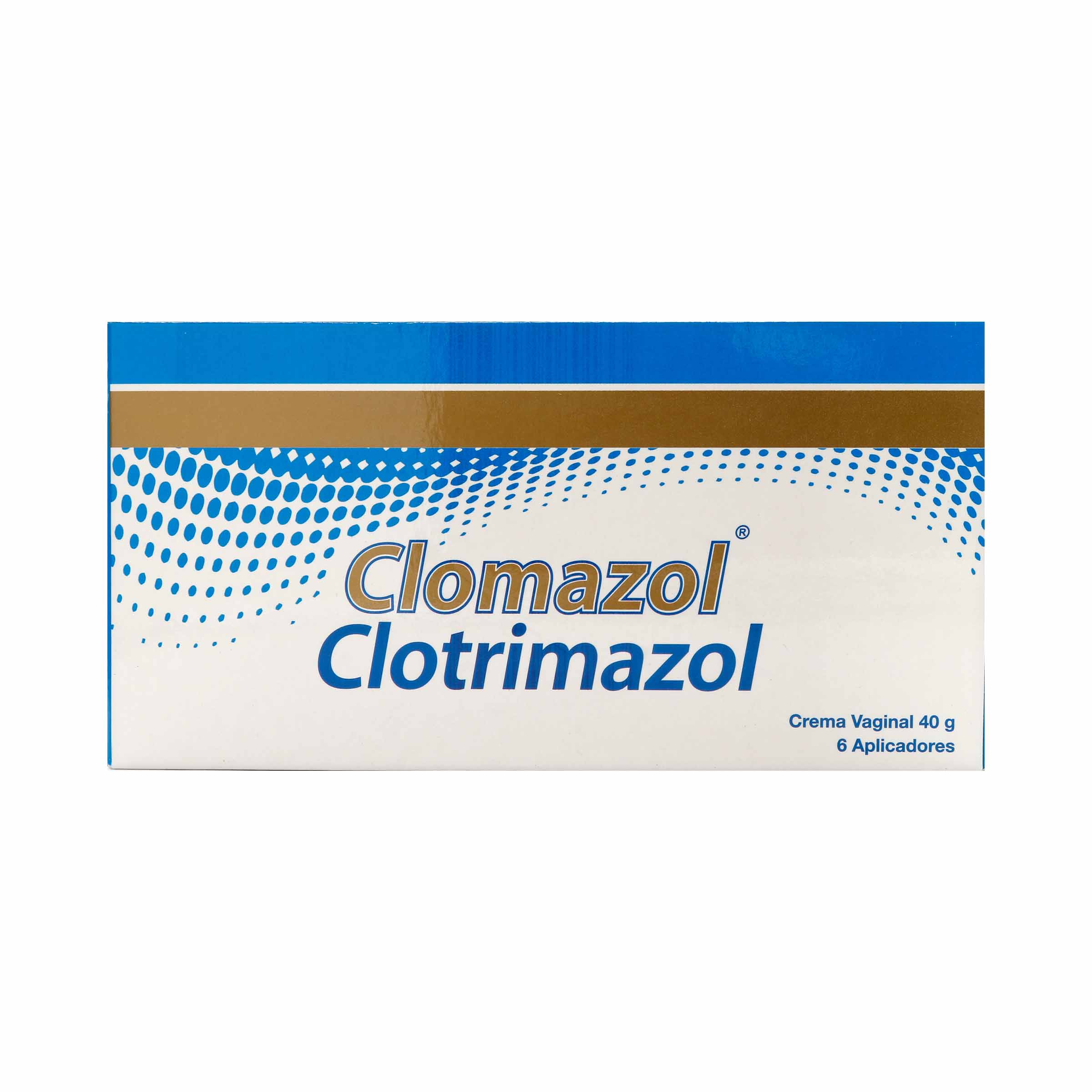 Clomazol Clotrimazol Crema Vaginal 1% 6 Aplicadores
