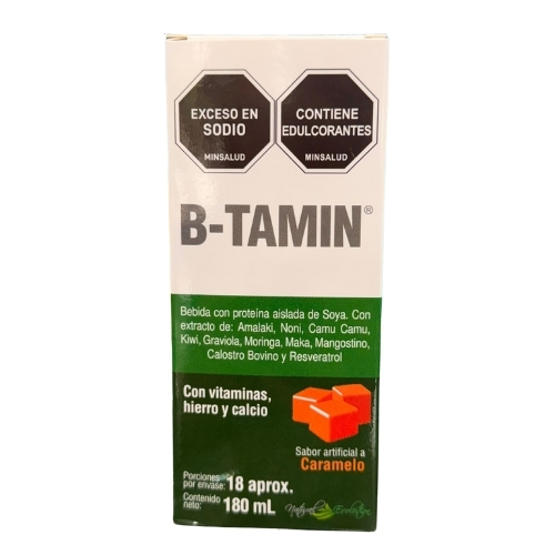 B-tamin Jarabe Suplemento Sabor A Caramelo