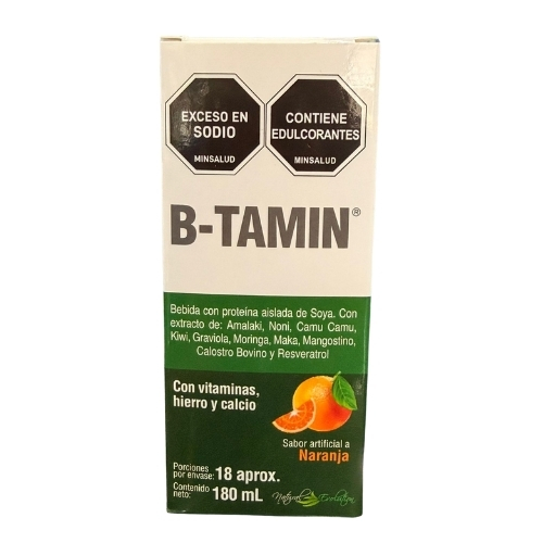 B-tamin Jarabe Suplemento Sabor A Naranja Icom