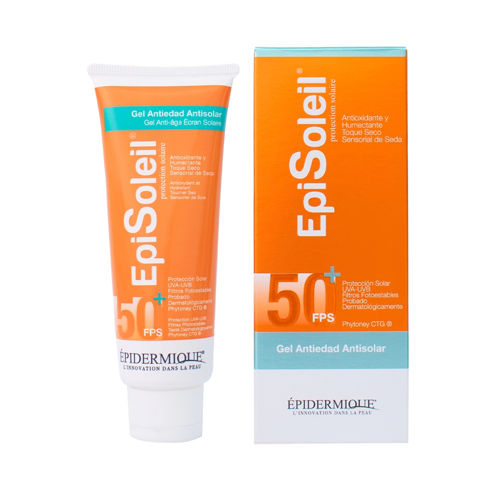 Episoleil Facial Gel Antiedad Protector Solar Spf50