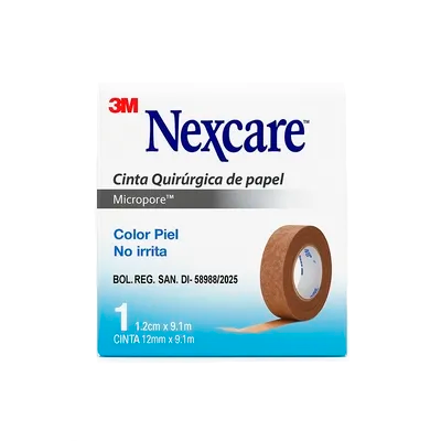 Micropore Color Piel 1.2 Cm X 9.1M