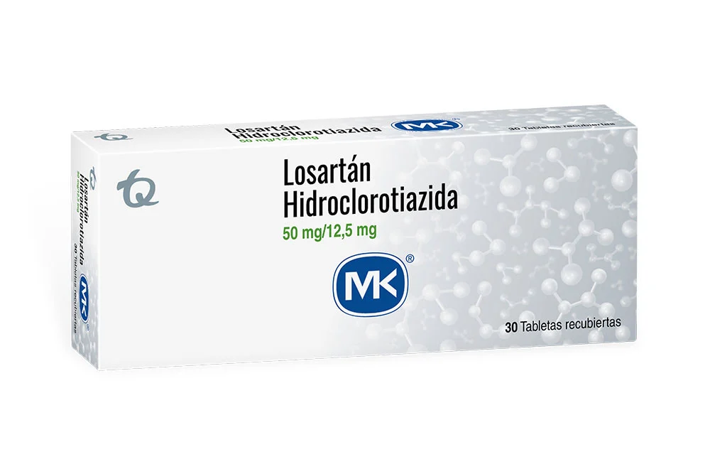 Losan Hct Losartan Potasico 50/12.5 Mg Tabletas Recubiertas