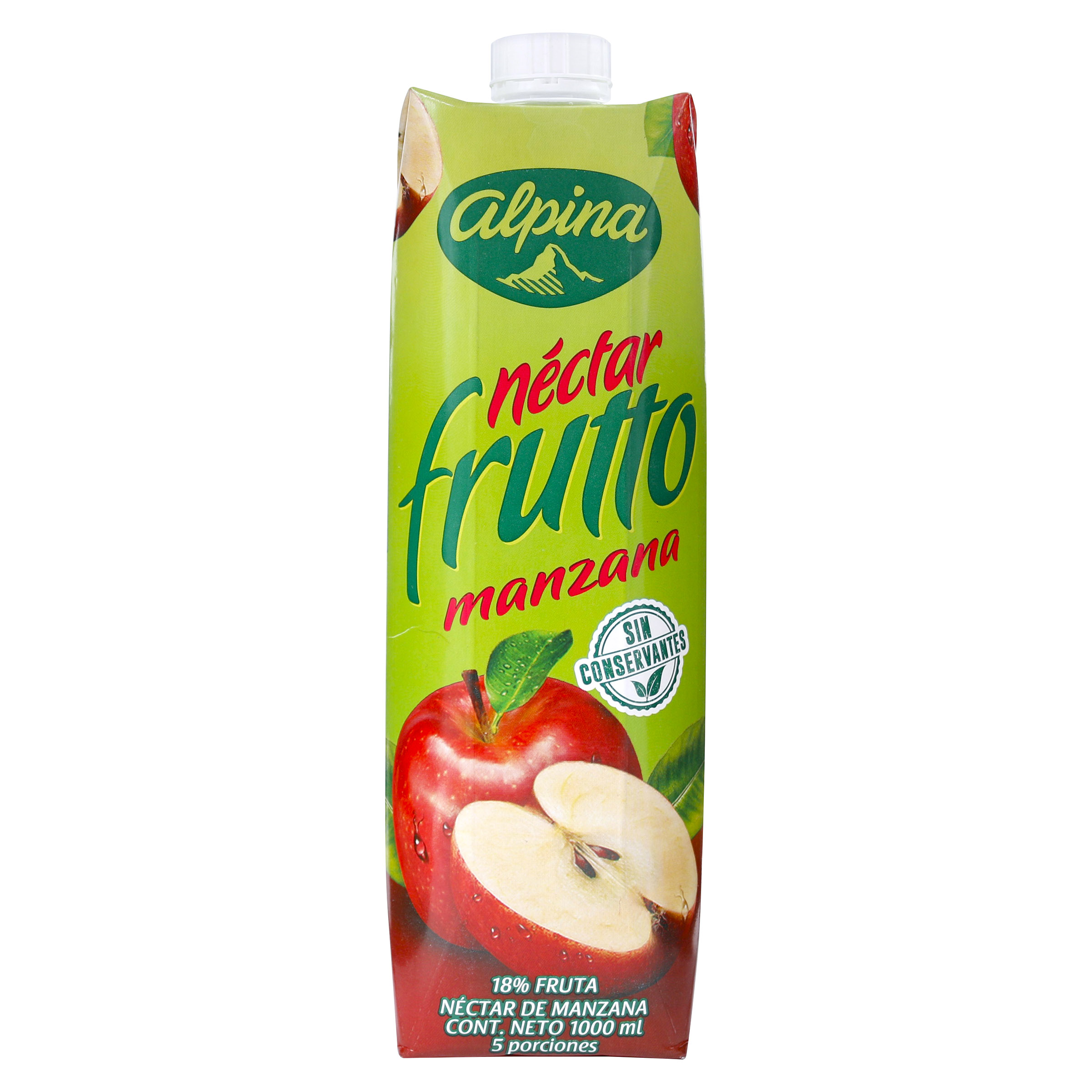 Jugo Nectar Frutto Manzana 1 Litro