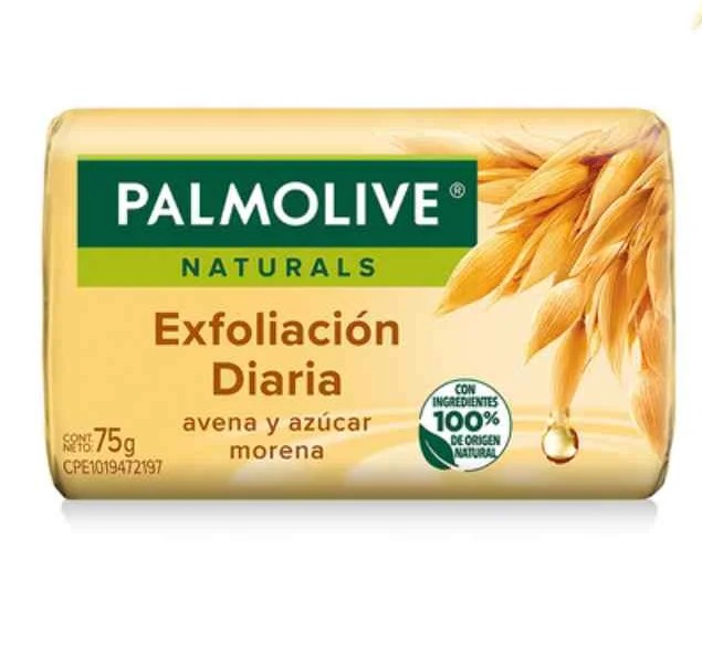 Jabon Palmolive Avena Y Azucar Exfoliacion Diaria75 Gr