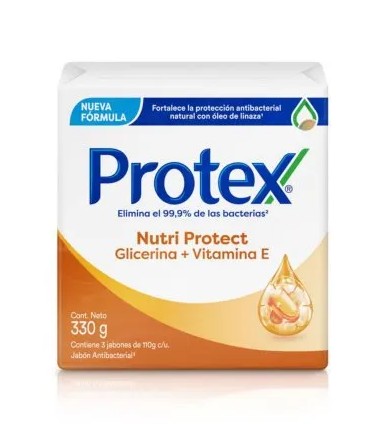 Jabon Protex Nutric Protect Glicerina +Vitamina E 110 Gr