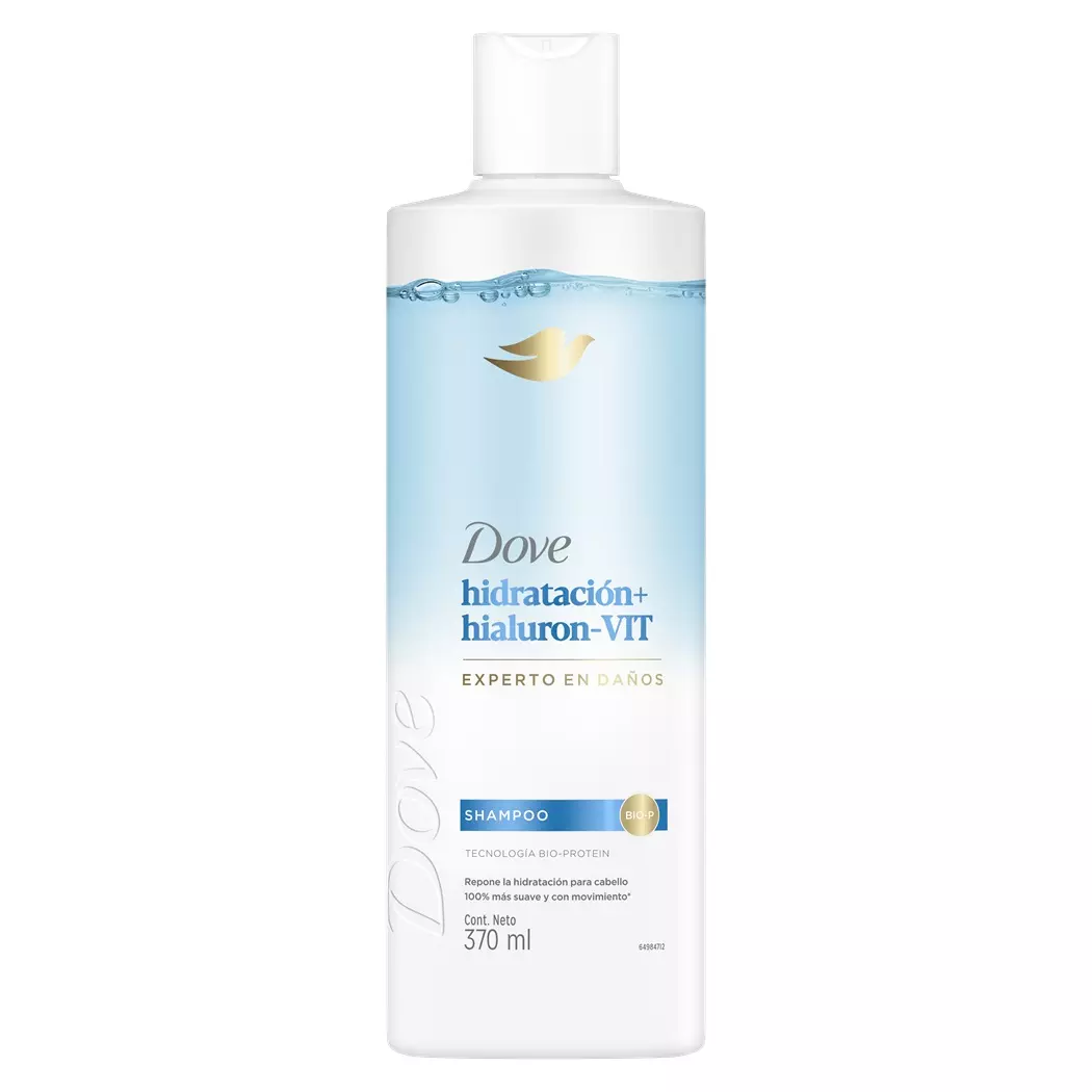 Shampoo Dove Hidratacion Hialuronico Vit Experto En Daño
