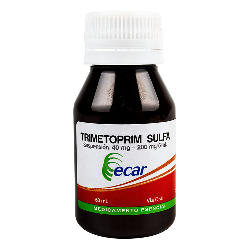 Trimetoprim Sulfa 40/200 Mg Jarabe Sabor A Frambuesa