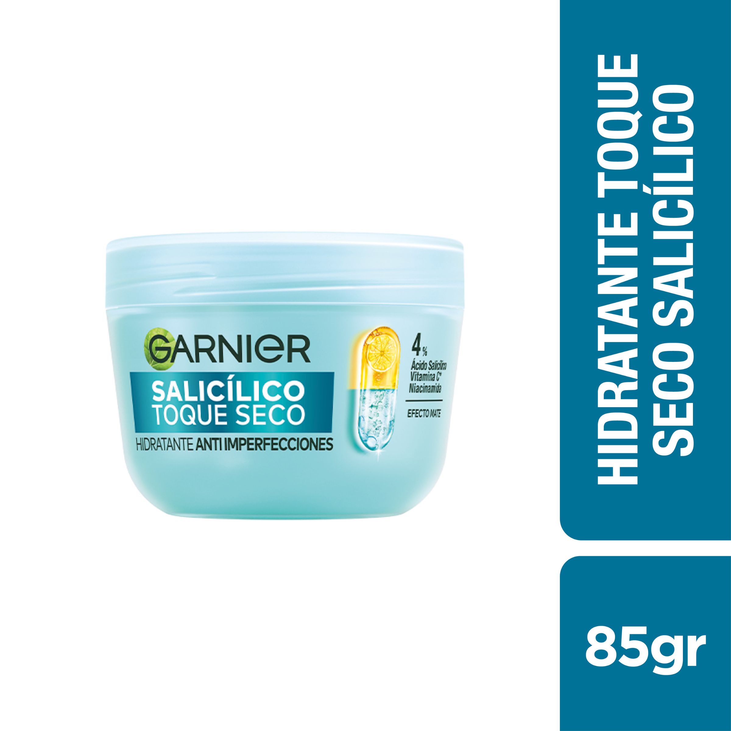 Crema Garnier Hidratante Acido Salicilico Toque Seco