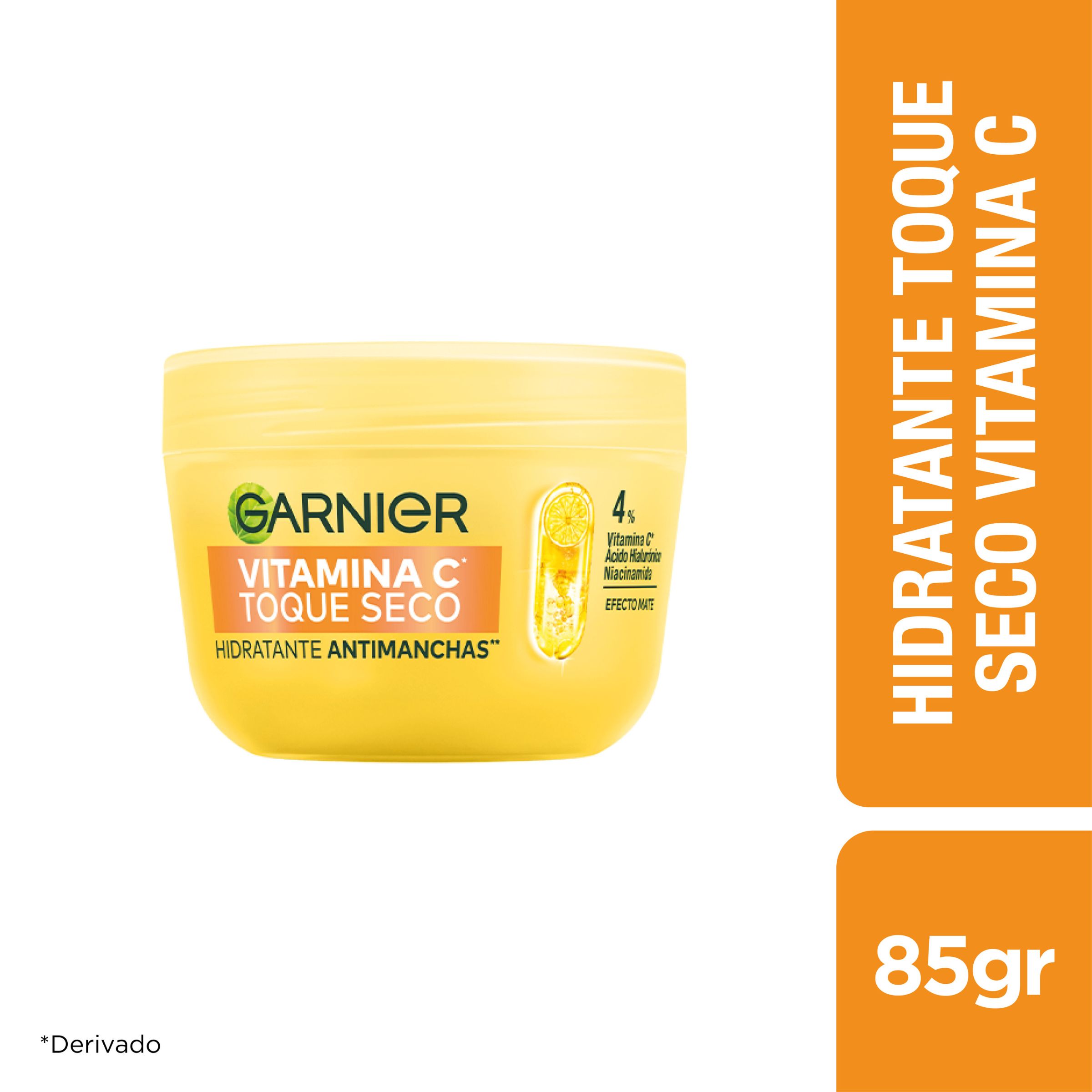 Crema Garnier Hidratante Vitamina C Toque Seco