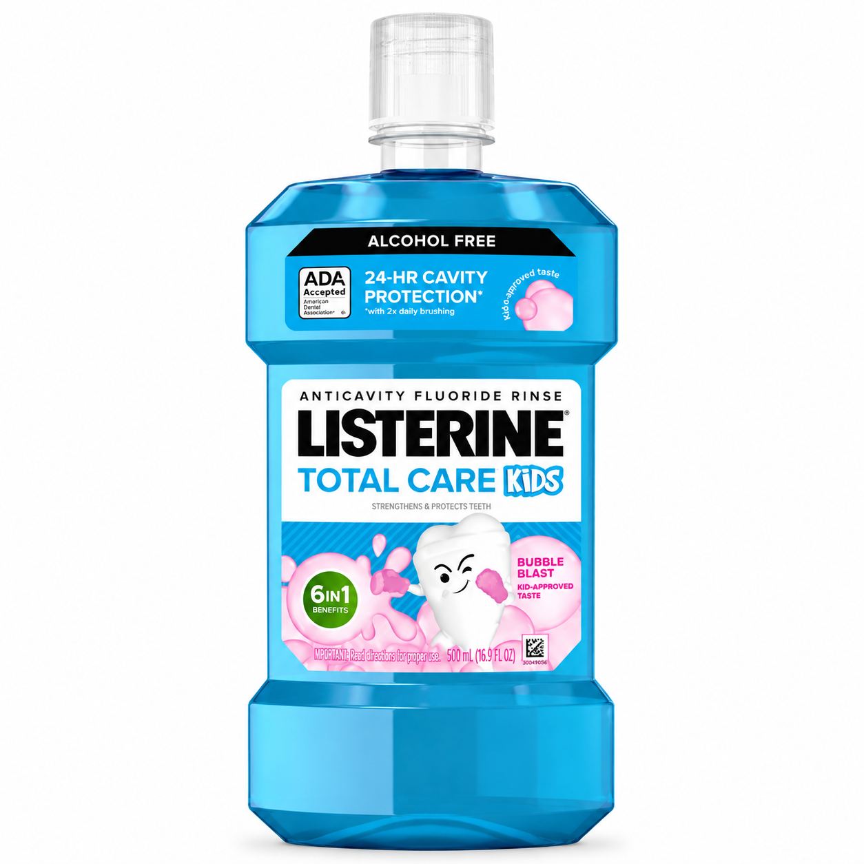 Listerine Enjuague Bucal Total Care Kids Bubble Blast