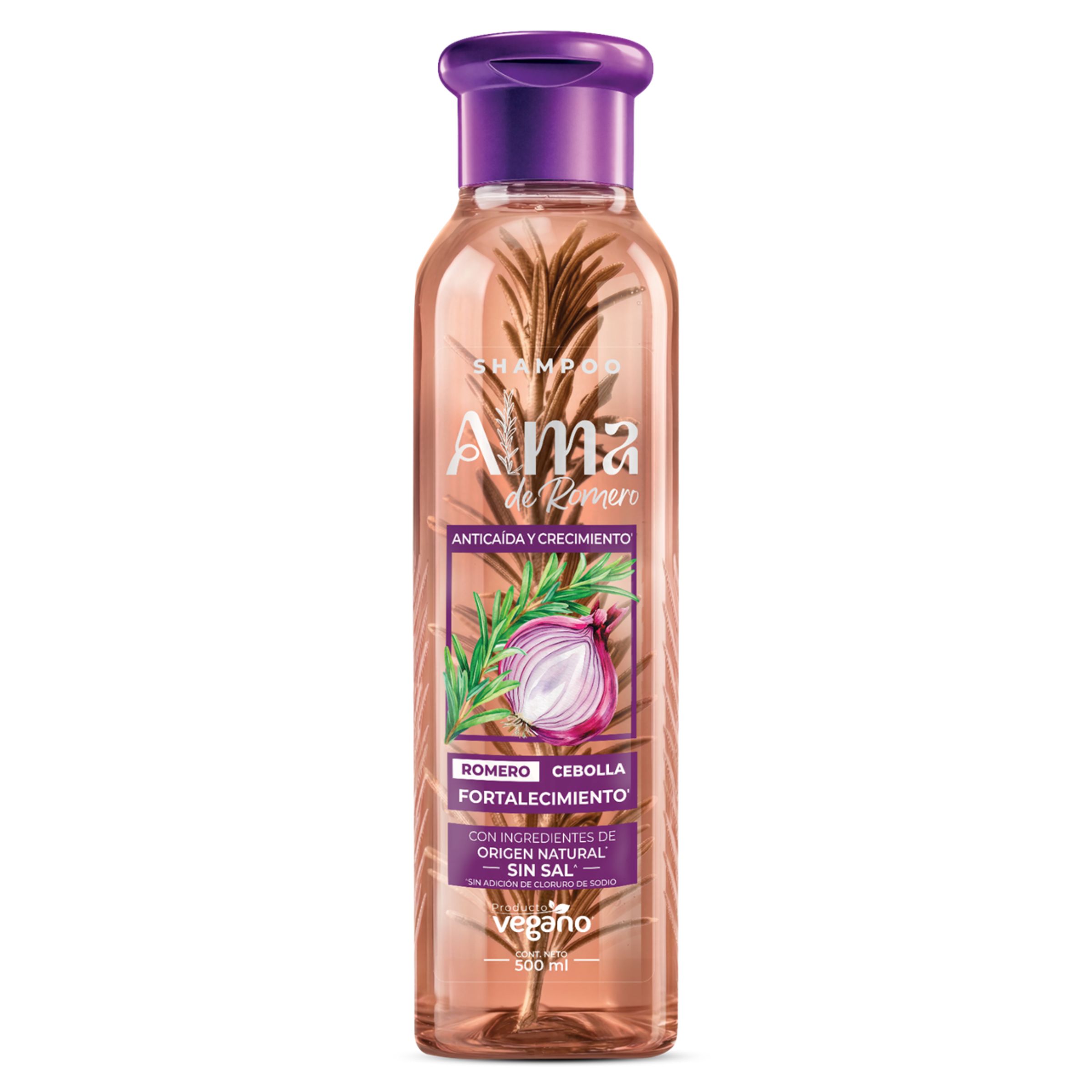 Shampoo Alma De Romero Cebolla Fortalecimiento