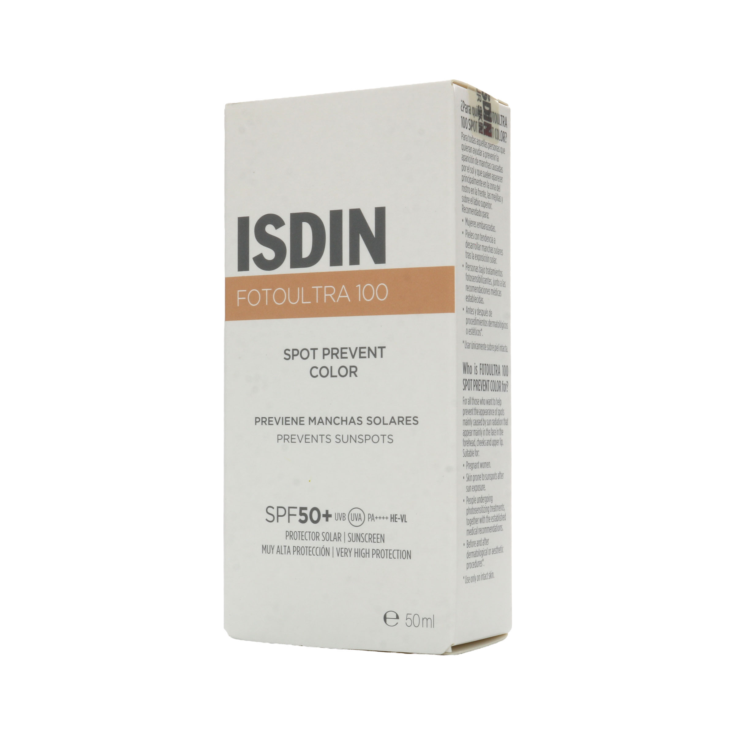 Isdin Fotoultra 100 Spot Prevent Color Spf 50+