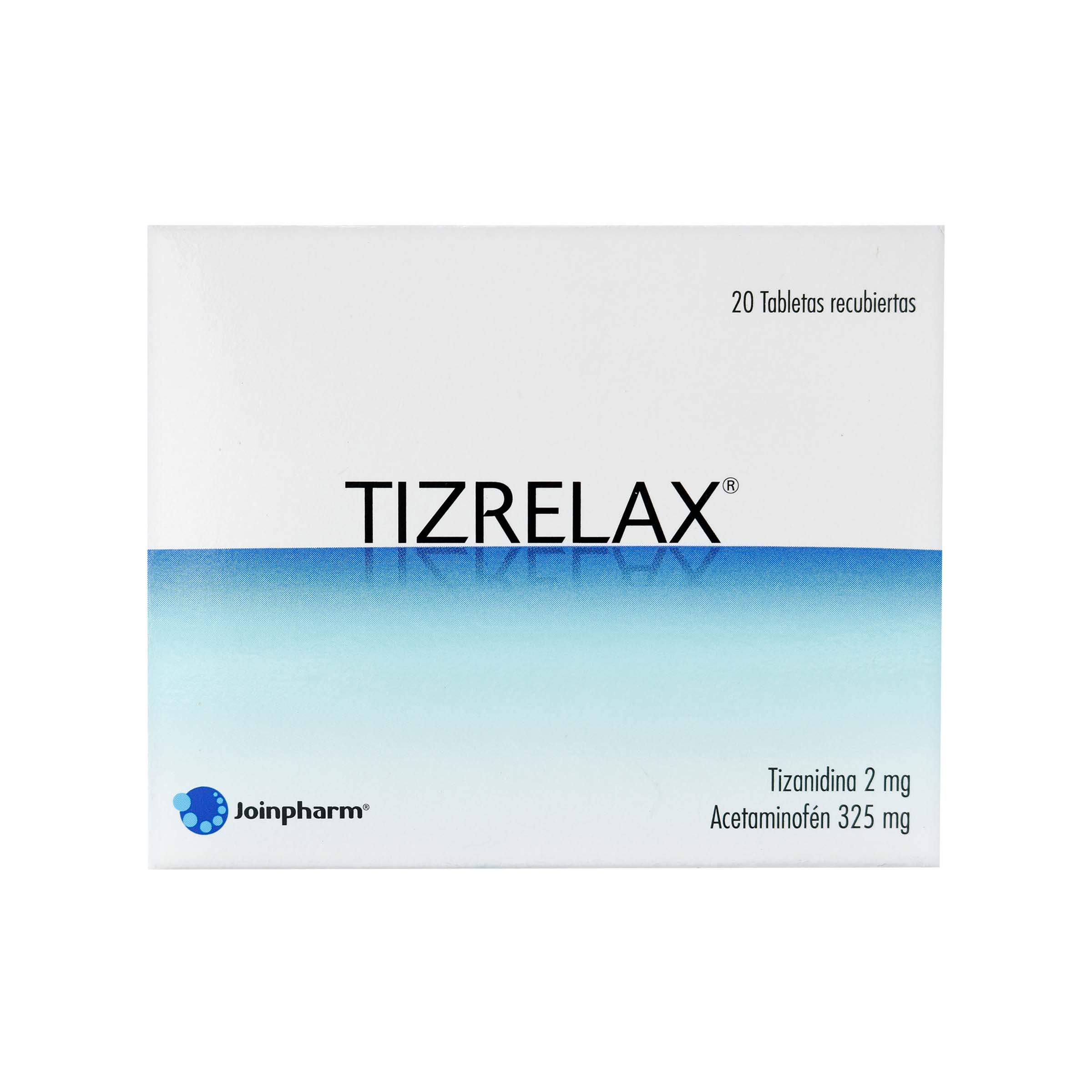 Tizrelax Tizanidina 2 Mg + Acetaminofen 325 Mg