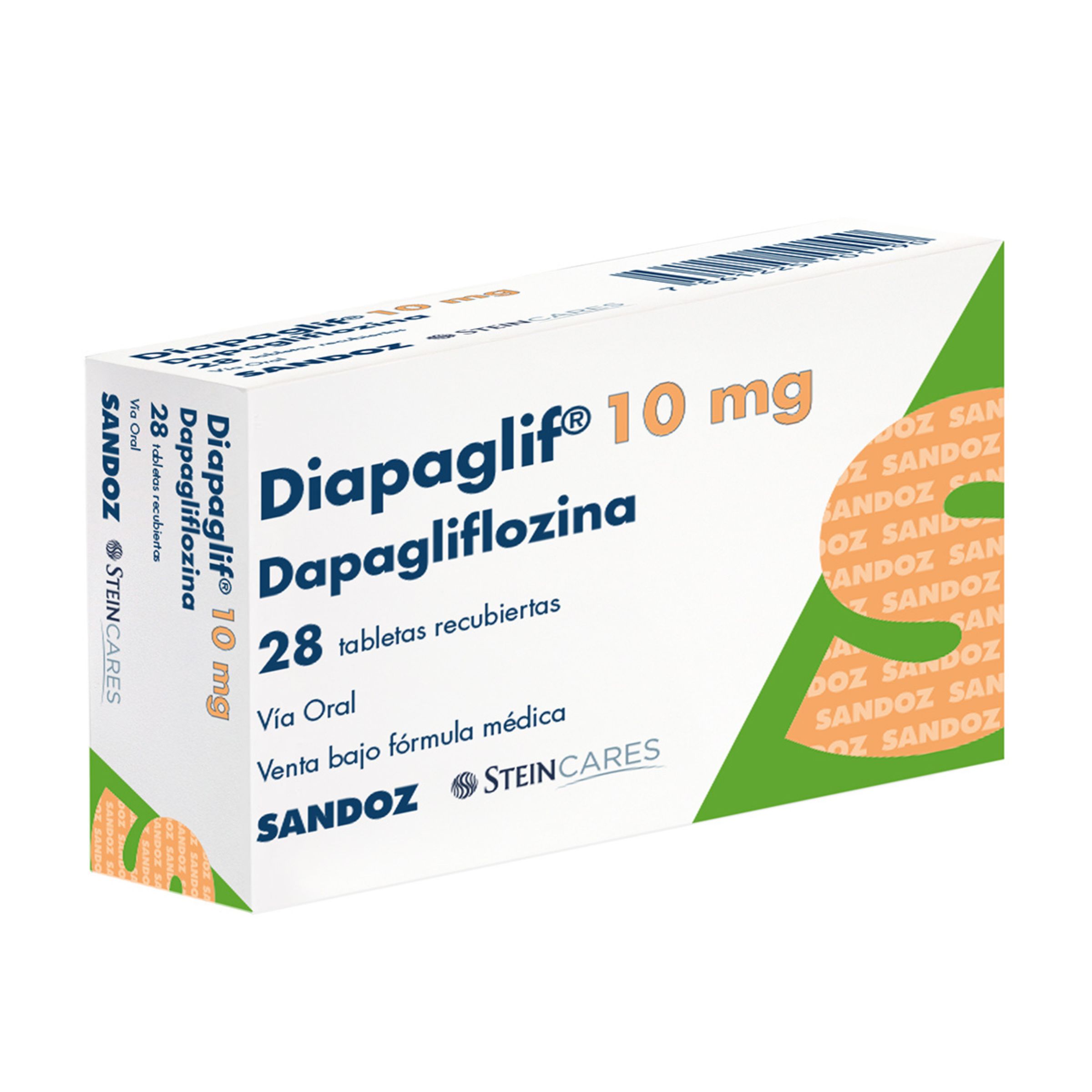 Diapaglif Dapagliflozina 10 Mg Comprimidos Recubiertos