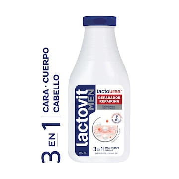 Gel De Baño Lactovit Men 3 En 1