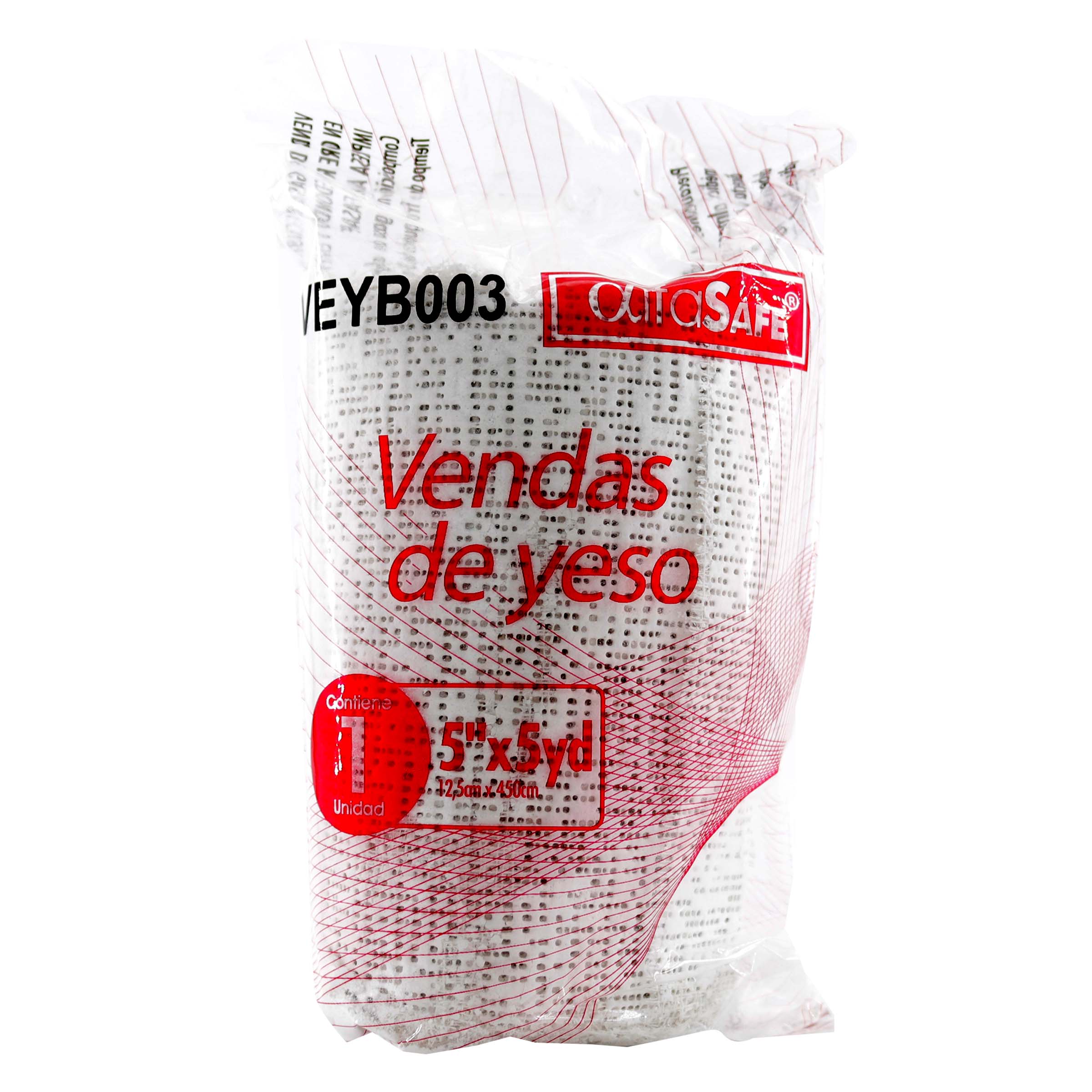 Venda De Yeso Alfasafe Blanca 5 X 5 Yardas