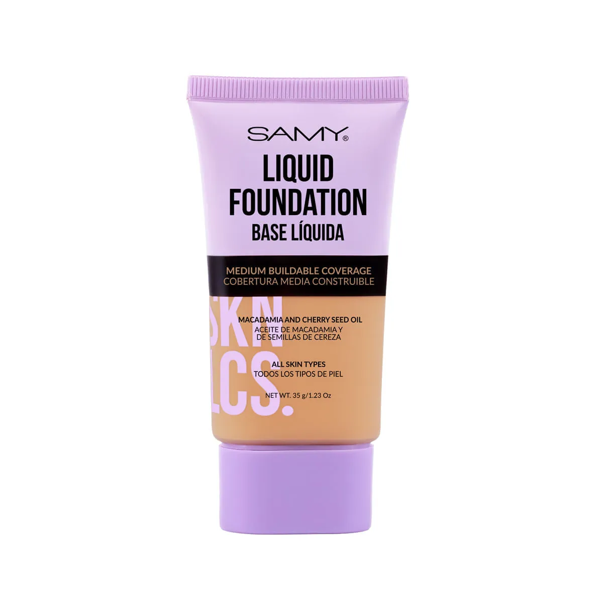 Base Líquida Skinlicious # 06 Deep Tan Samy