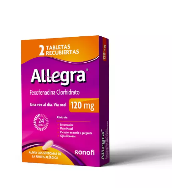 ALLEGRA 120 MG 2 TAB