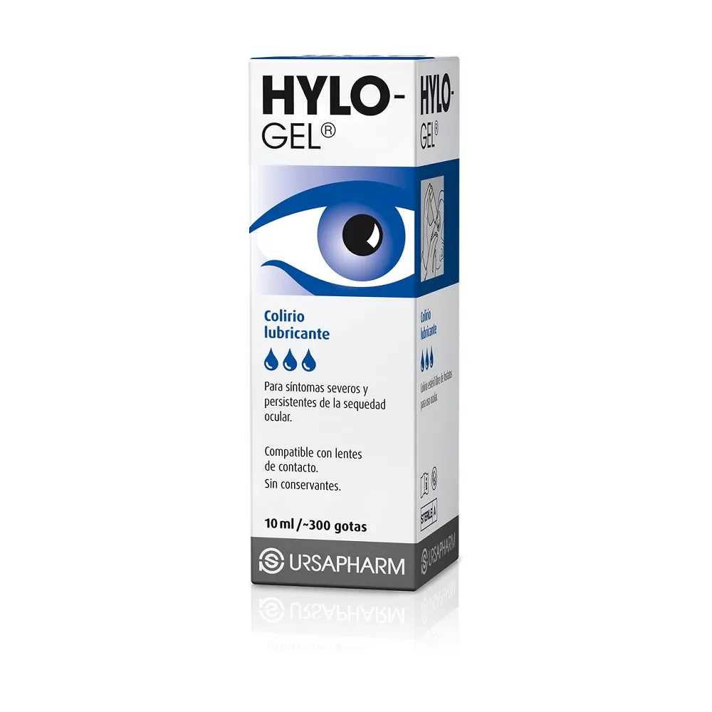 HYLO-GEL SOLUCION OFTALMICA 10 ML