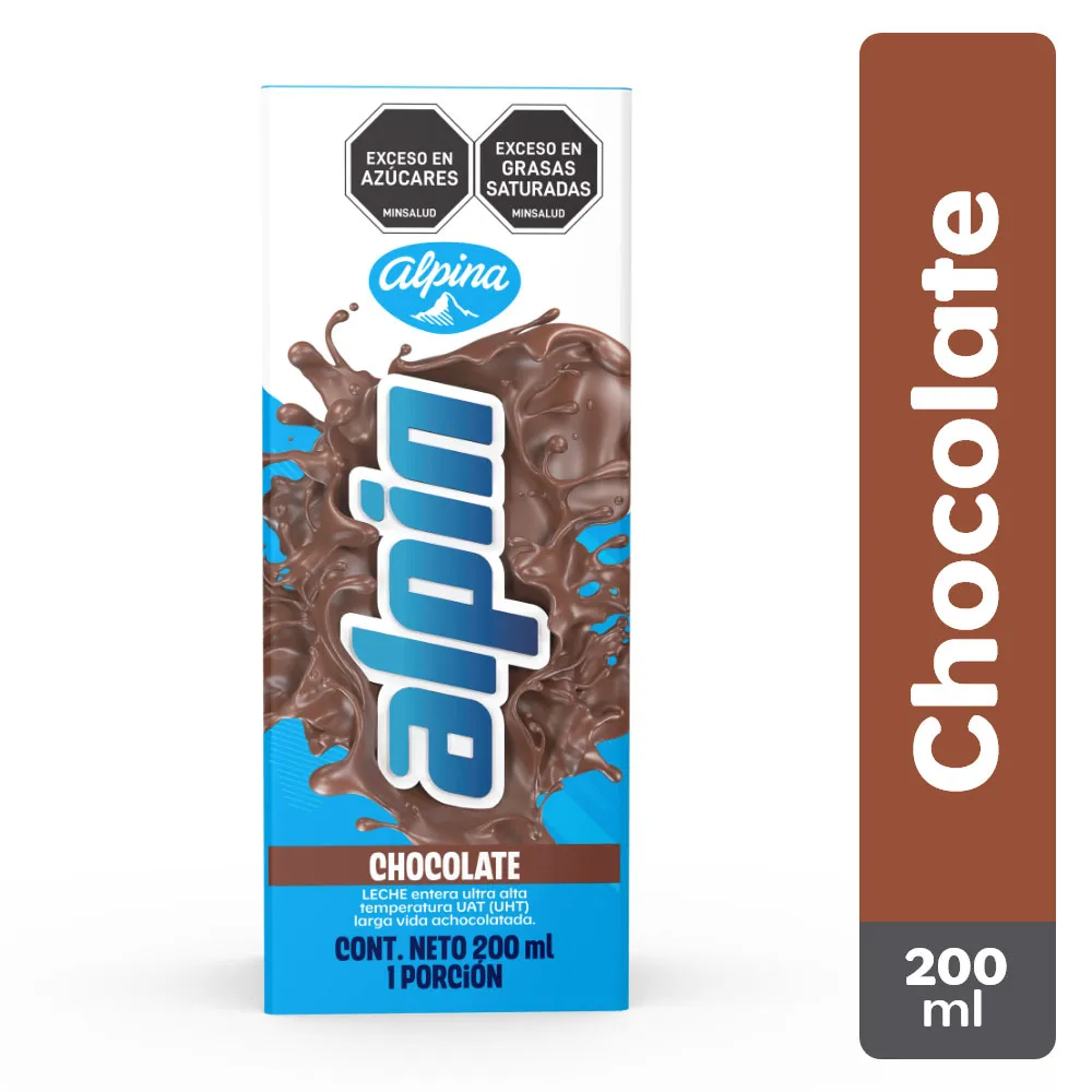 LECHE ALPINA CHOCOLATE 200 ML